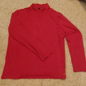 Red Quarter Zip